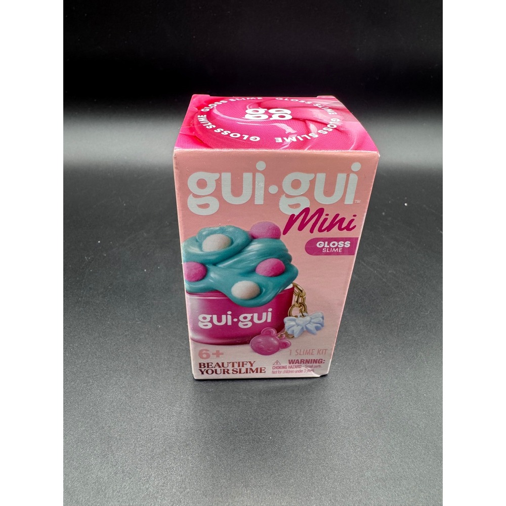 Moose Toys Gui-Gui Mini Gloss Slime Kit DIY Collectible Scented Slime Charm